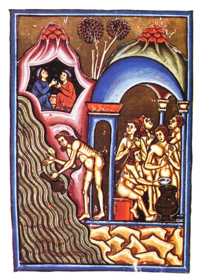 Balneum Sudatorium by Petrus de Ebulo